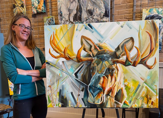 Gold Twin 30x40”