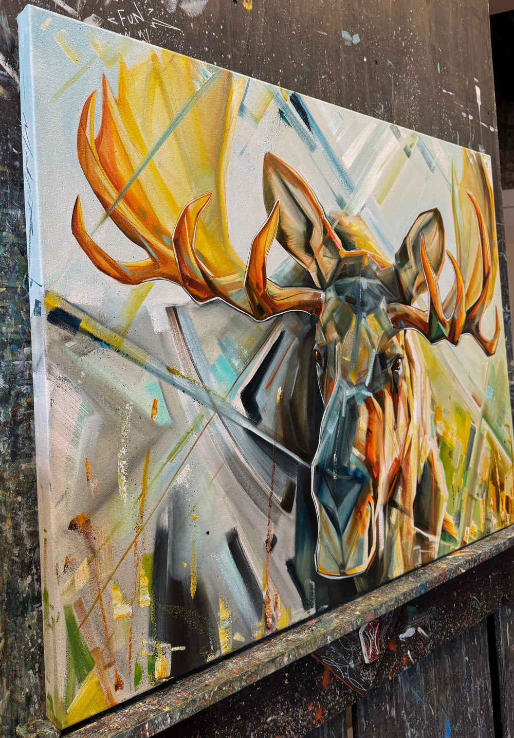 Gold Twin 30x40”