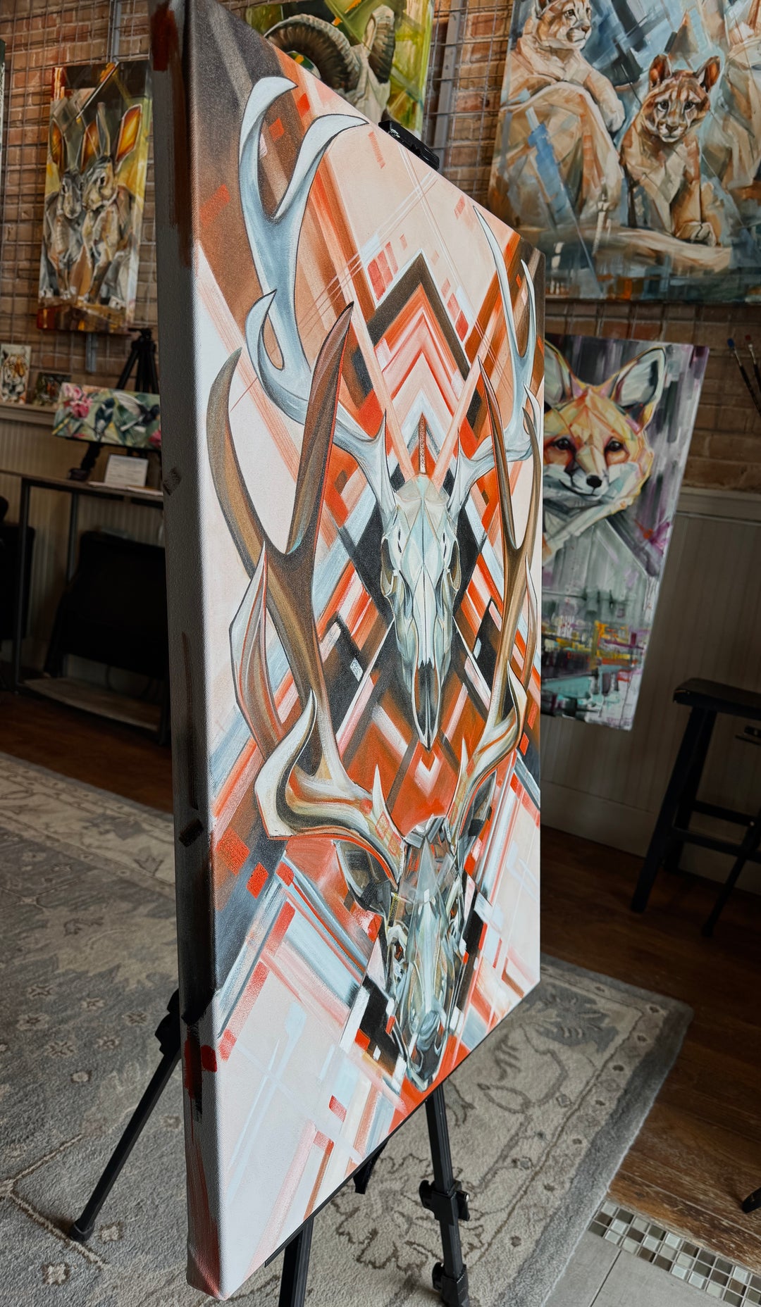 Deer Medicine 24x36”