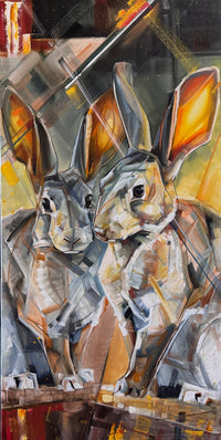 Listening 20x40”
