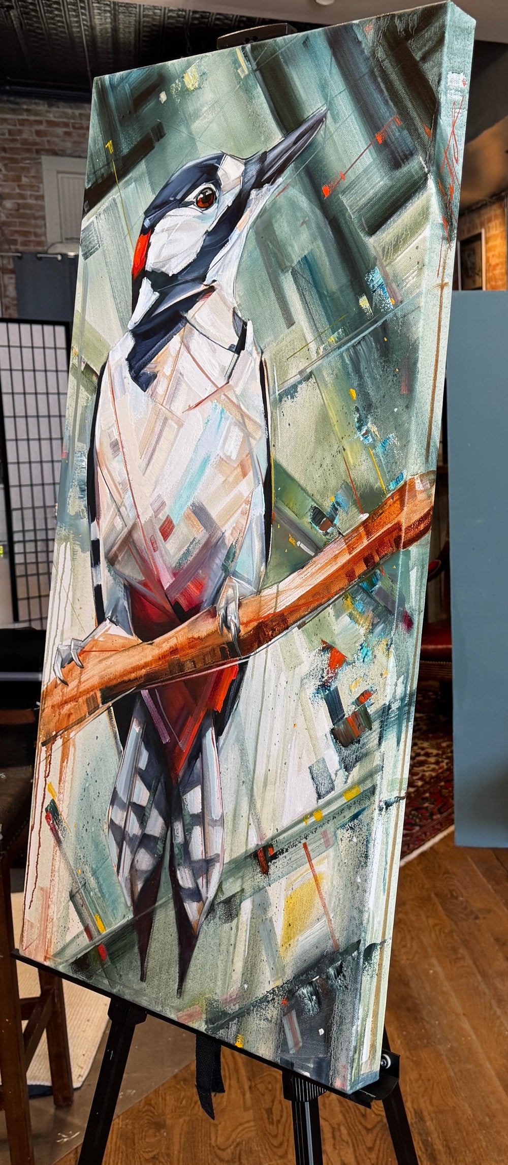Knock Knock 18x36”