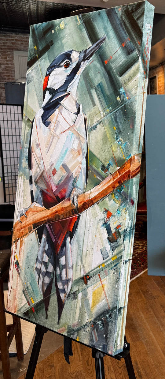 Knock Knock 18x36”