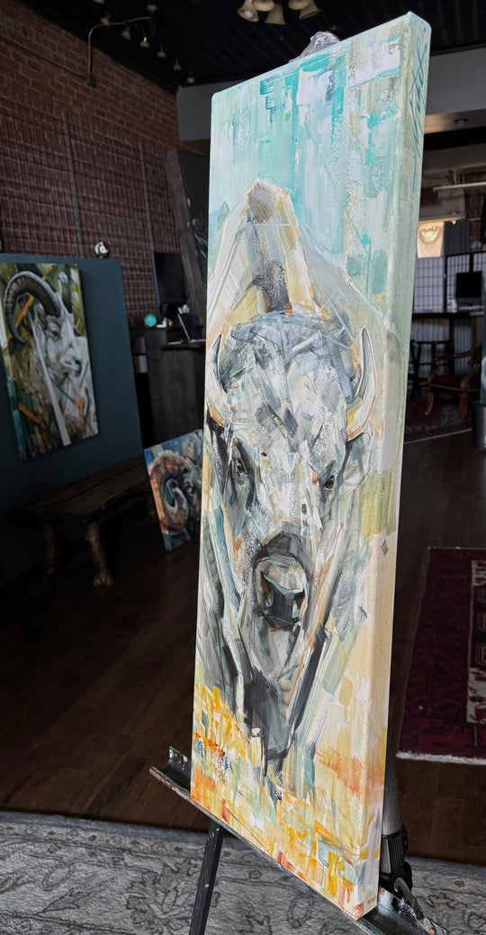 Spirit Bison 12x36”