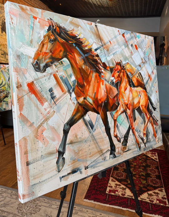 Dizzy & Juni 30x40”