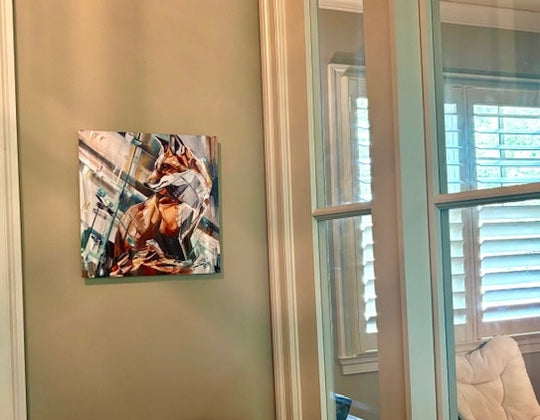 Dual Perspective, Fox - Limited Edition Metal Print