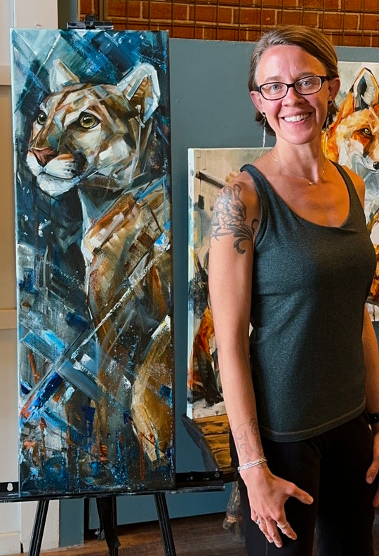 Puma Spirit Animal 12x36”