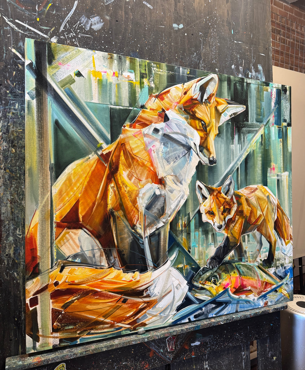The Flow of Life 42x48”