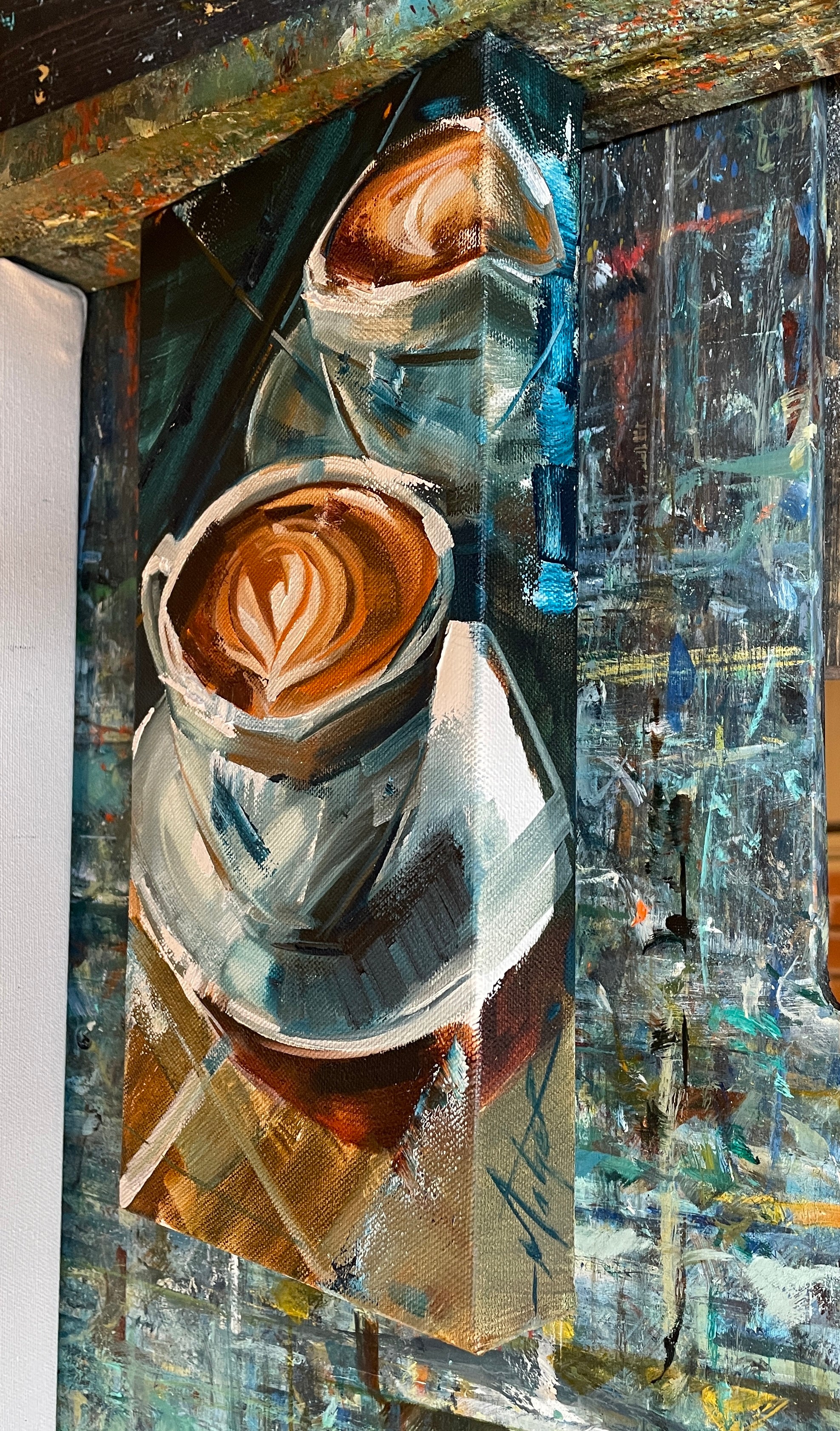 Coffee for Two -6x12” – Katie Maher Fine Art