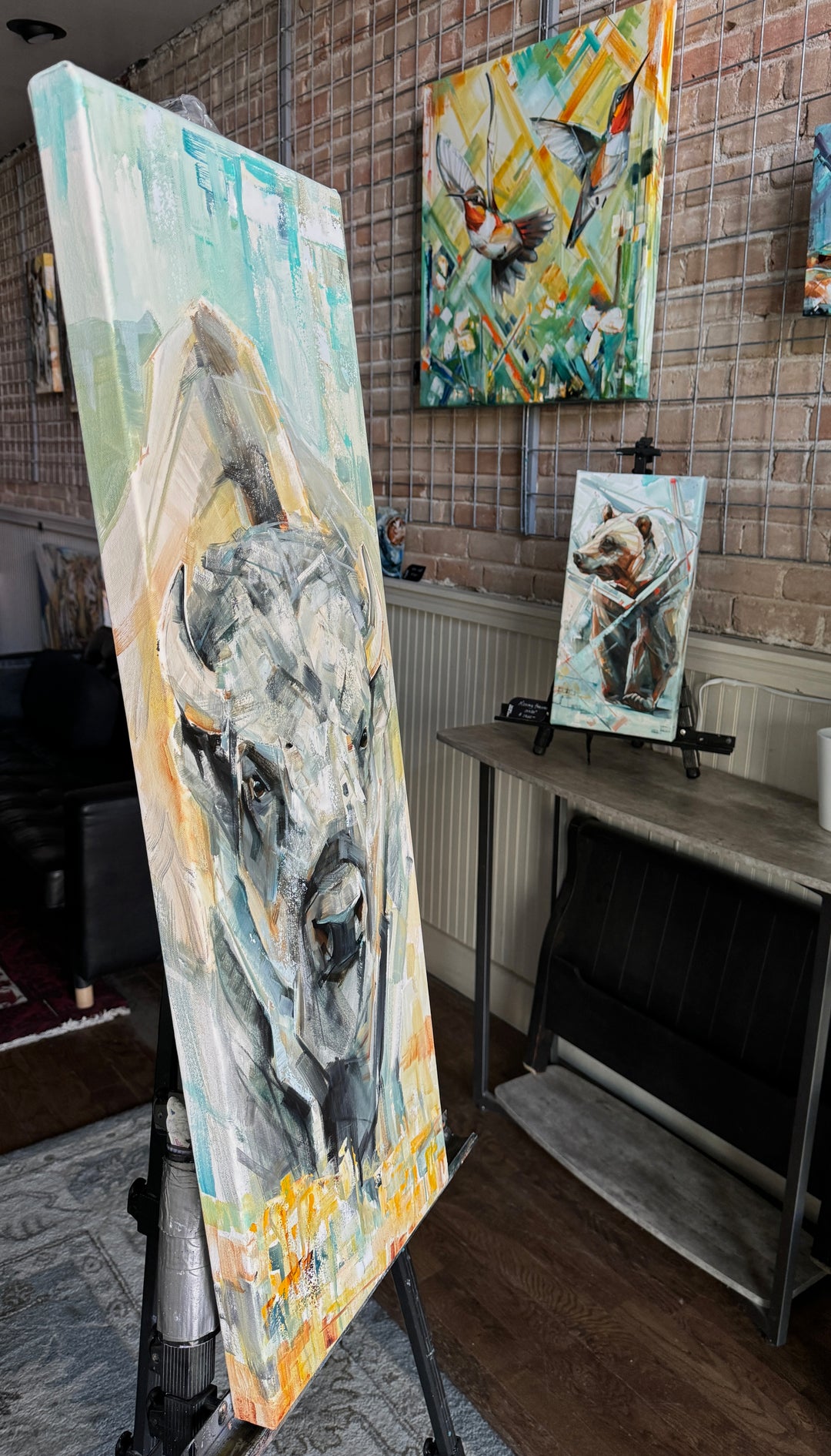 Spirit Bison 12x36”