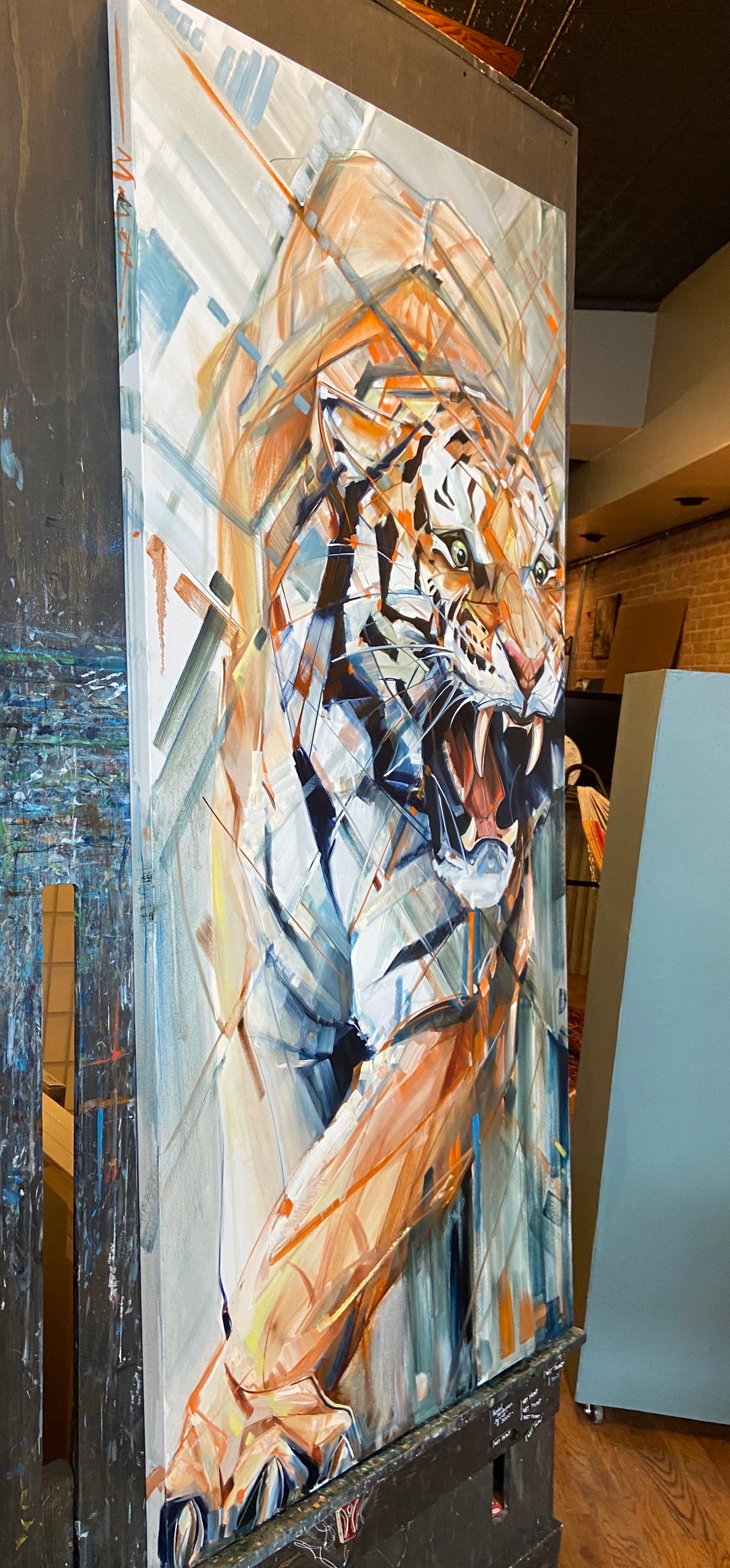 Angry Beast 36x72”