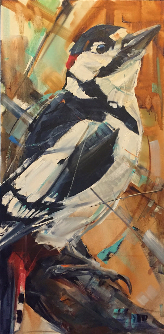 Proud Woodpecker 24x48”