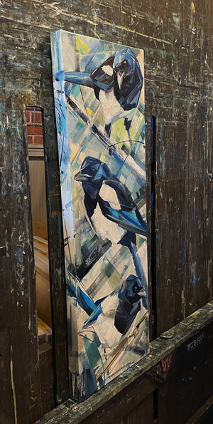 Flock 12x36” - 10x12” Hummingbird