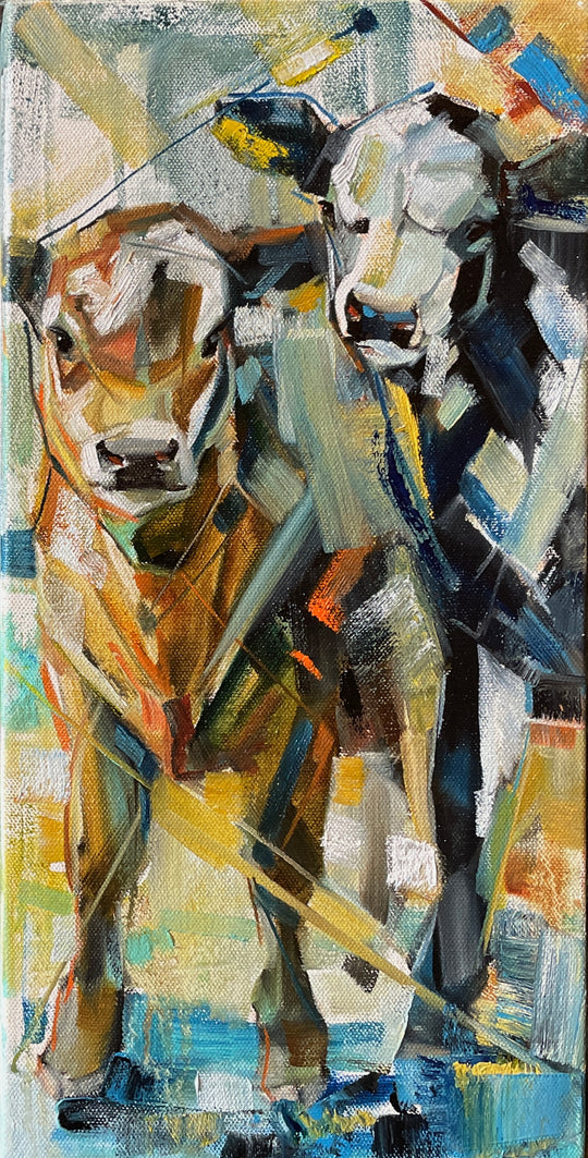 Calves 8x16”