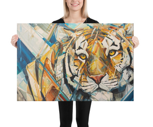 Year of Tiger Canvas Print by Katie Maher 